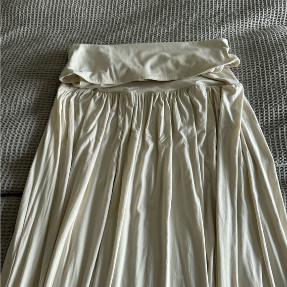 LULULEMON 2-1 Maxi Skirt Dress Light Ivory Large EUC / Worn 2x No Flaws - Picture 9 of 13